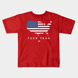 America, Fuck Yeah Kids T-Shirt